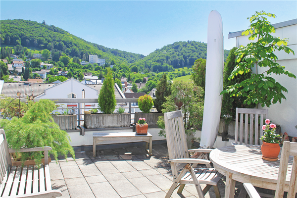 Terrassen-Ausblick
