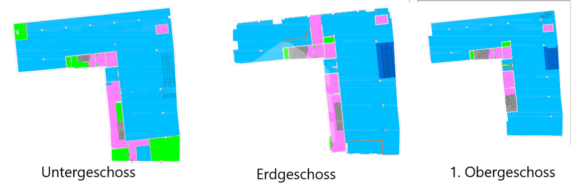 Grundriss(1 OG+ EG+UG)
