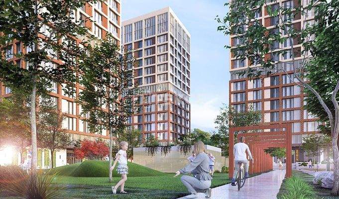 City View Apartments Close to the Coast in İstanbul