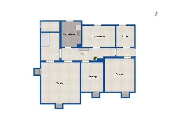 Grundriss - Kellergeschoss