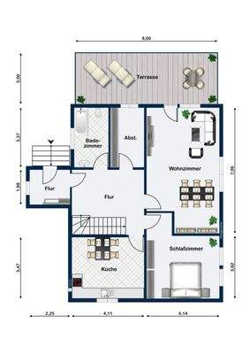 Grundriss Erdgeschoss
