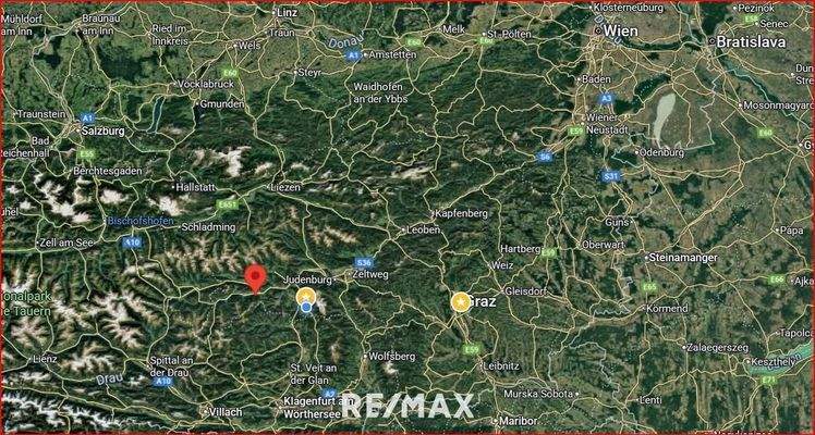 Luftansicht Österreich