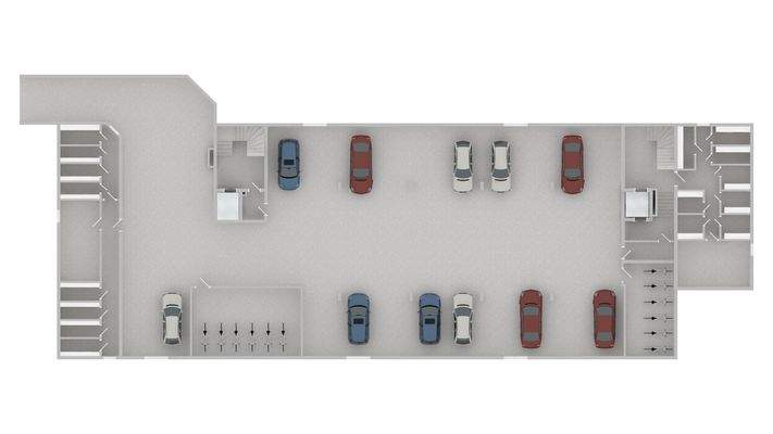 Geschossübersicht UG Haus 1+2