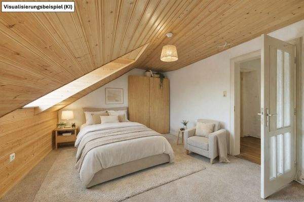 Schlafzimmer DG Virtuelles Beispiel