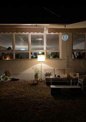 Wintergarten - Außensitzplatz