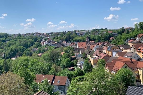 Blick auf Gräfenberg