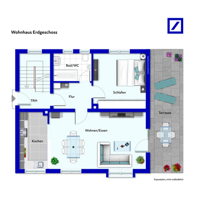 Wohnhaus Erdgeschoss