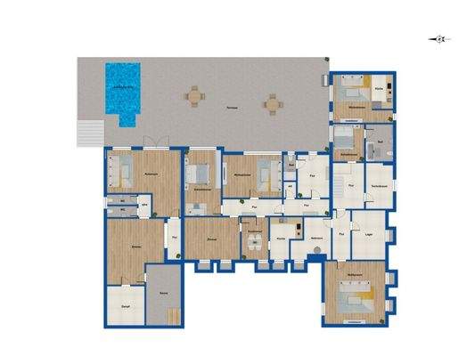 Grundriss Untergeschoss