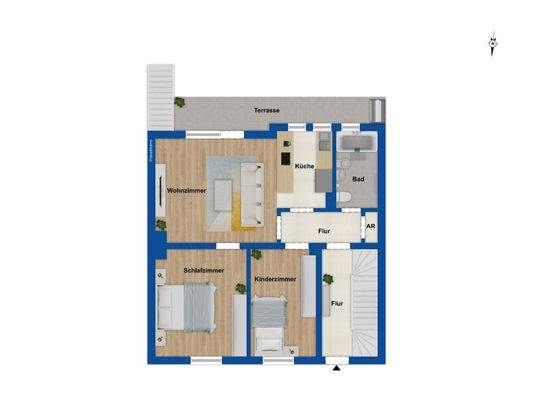 Grundriss Erdgeschoss