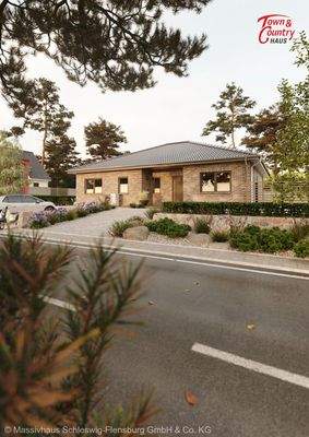 Ansicht Straße Verblendfassade