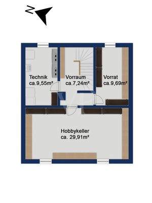 Grundriss Untergeschoss