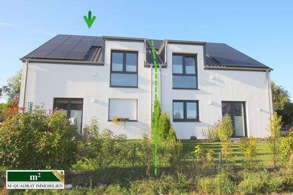 Neue DHH inkl. PV-Anlage mit ca. 6,5 kWPeak u. Speicher