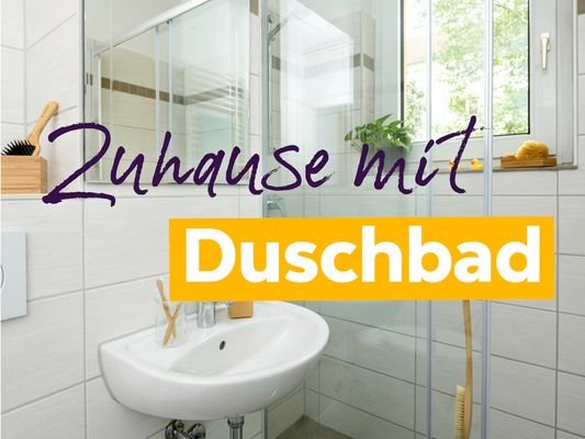 Zuhause mit schickem Duschbad