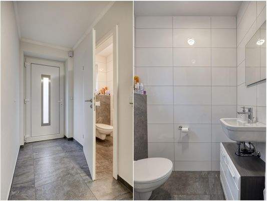 Eingangsbereich, Gäste WC