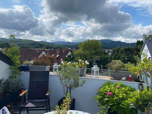 Dachterrasse mit Aussicht