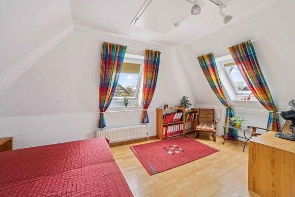 Ausgebauter Bereich im Dachgeschoss