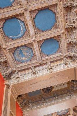 Decke des Hauseinganges