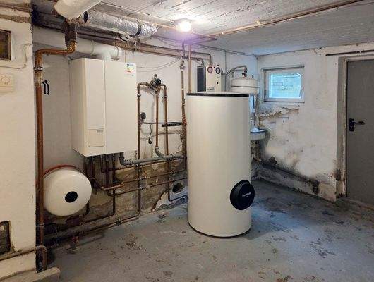 Gas-Heizung mit Photovoltaikanlage