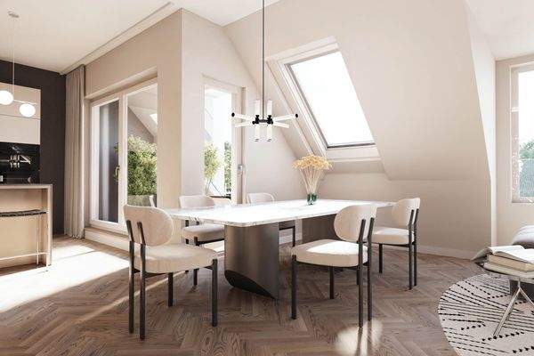  Familien-Dachgeschoß - Terrassen, A/C, Wärmepumpe