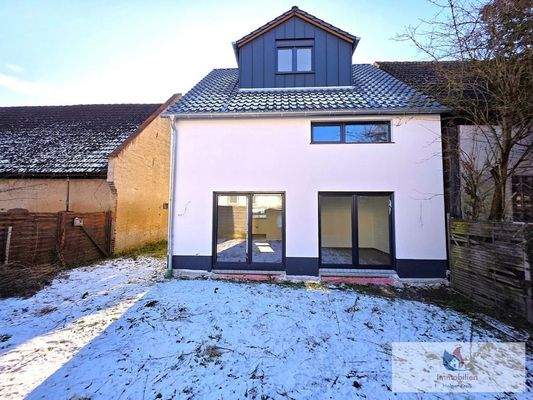 Hausansicht Gartenseite