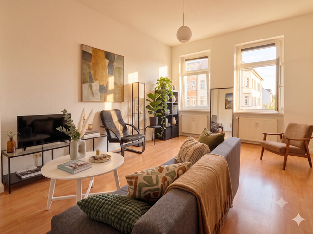 Sanierte 2-Raum-Wohnung mit kleinen Zimmern in Toplage - Photo 2