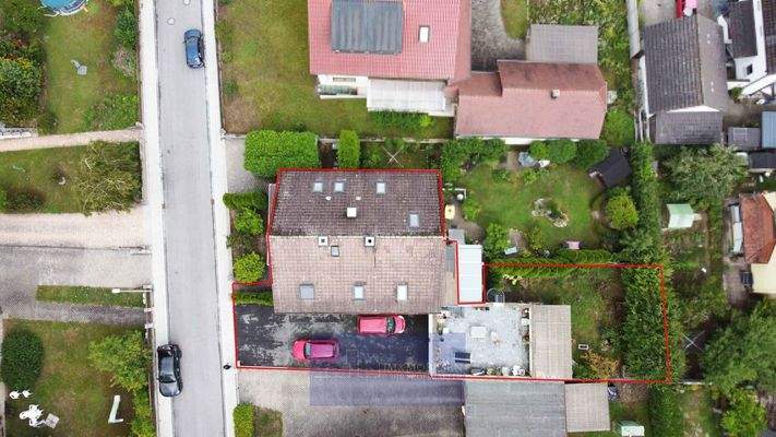 Luftaufnahme Grundstück