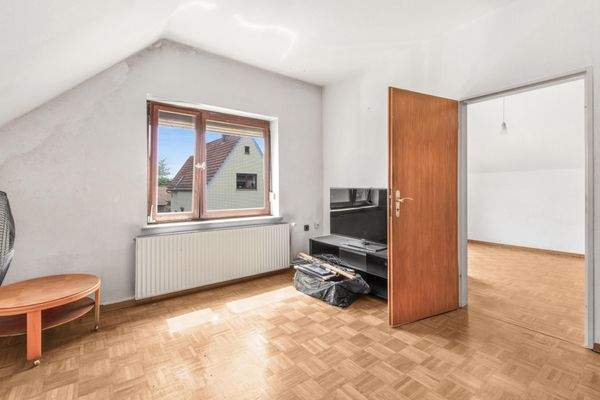 Zimmer im Dachgeschoss