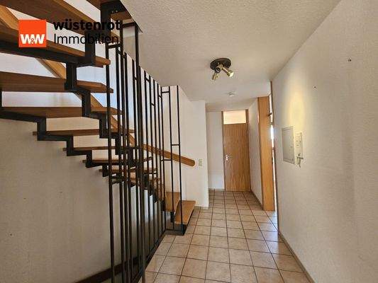 Treppenhaus und Flur