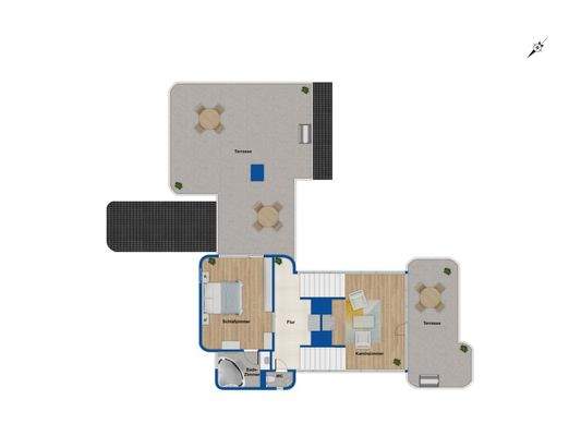 Grundriss Obergeschoss