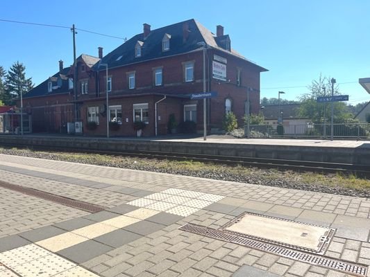 Blick vom Bahnsteig