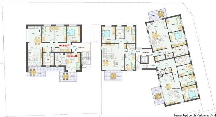 Übersicht Obergeschoss