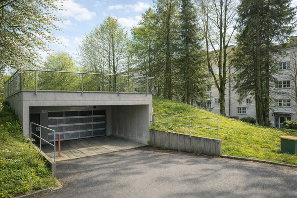 Eingang zur Tiefgarage