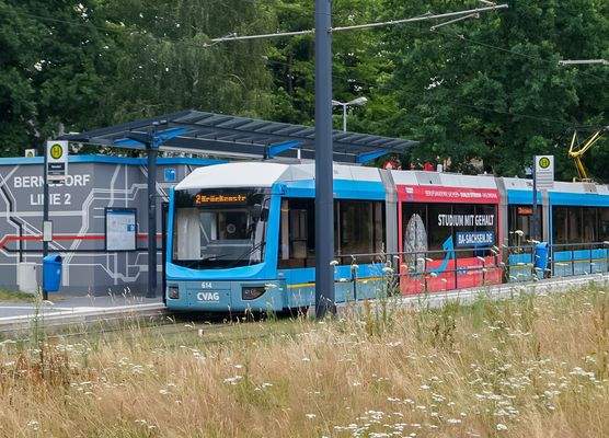 schnell in der City mit Bus oder Tram