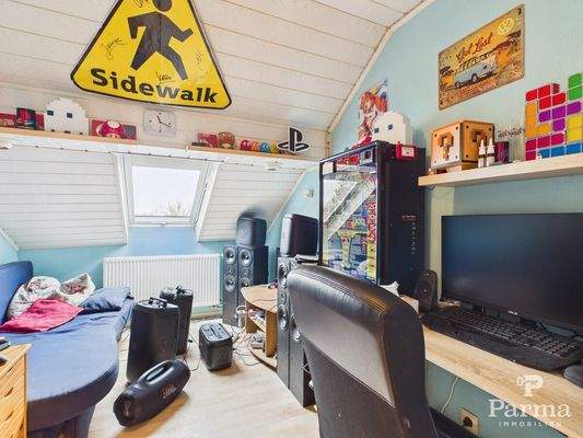 Computerzimmer Dachgeschoss