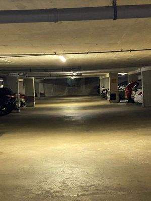 Blick in die Tiefgarage