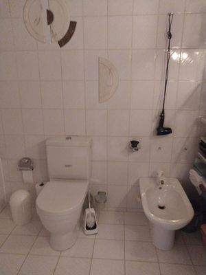 Bidet und WC