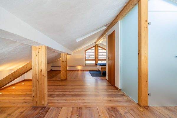 Rückzugsort im Dachgeschoss