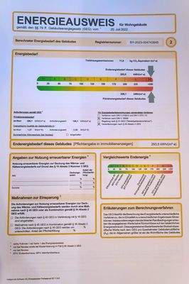 Energieausweis Seite 2