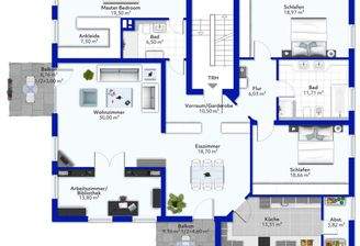Grundriss umgestaltet