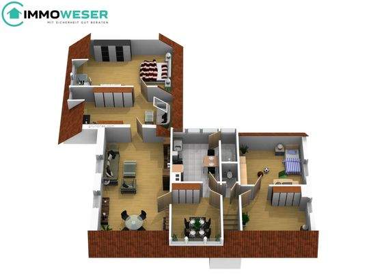 37 Grundriss OG - animiert "Einrichtungsbeispiel"