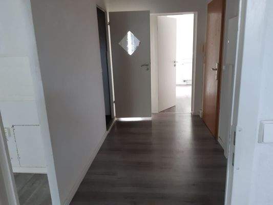 Helle Wohnungseingangstür