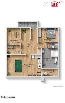 Grundriss - Kellergeschoss