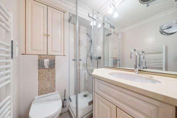 Duschbad im Souterrain