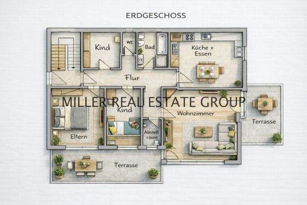 Grunndriss Erdgeschoss