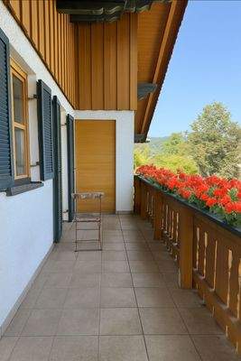 Balkon Nordostansicht 