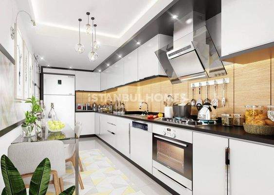 Spacious Flats in a Mixed Project with Pool in Kucukcekmece