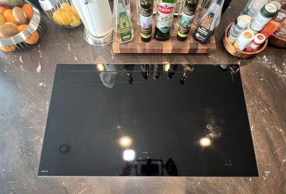 XXL Ceranfeld mit Abzug