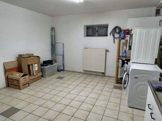 Keller-Wasch- und Trockenraum