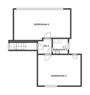 Grundriss Skizze 2.OG