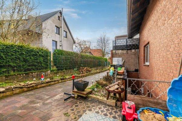 Fußweg zum Hauseingang